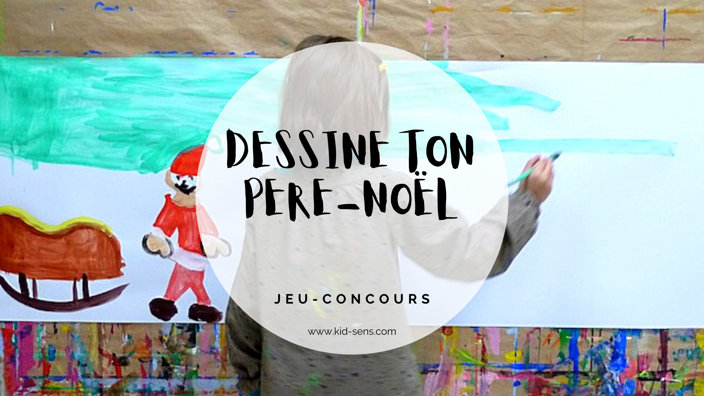 Jeu-Concours de Noël : dessine ton Père Noël !